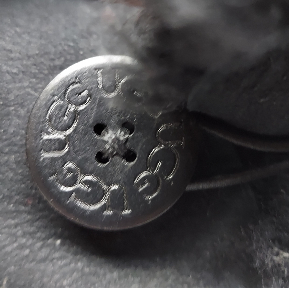 Ugg Bailey Button Bootie Shearling Black - image 4